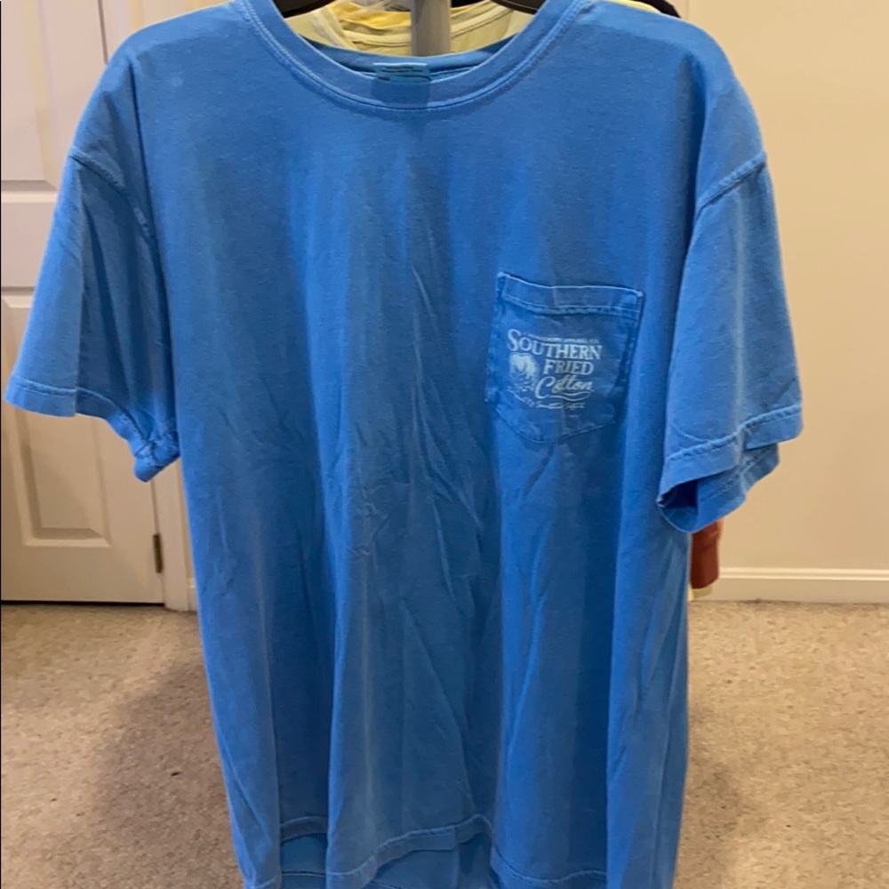 Southern fried cotton comfort colors t shirt LG